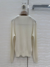 LP CREAM V-NECK KNIT CARDIGAN